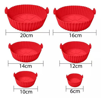 MoldX - Molde de Silicona para Freidora de Aire - Compre 3 y Lleve 6