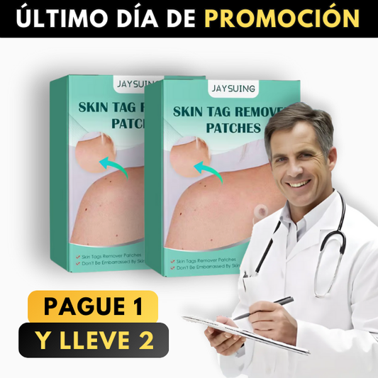 PAGUE 1 Y LLEVE 2 | ST Remover - Parches para eliminar verrugas